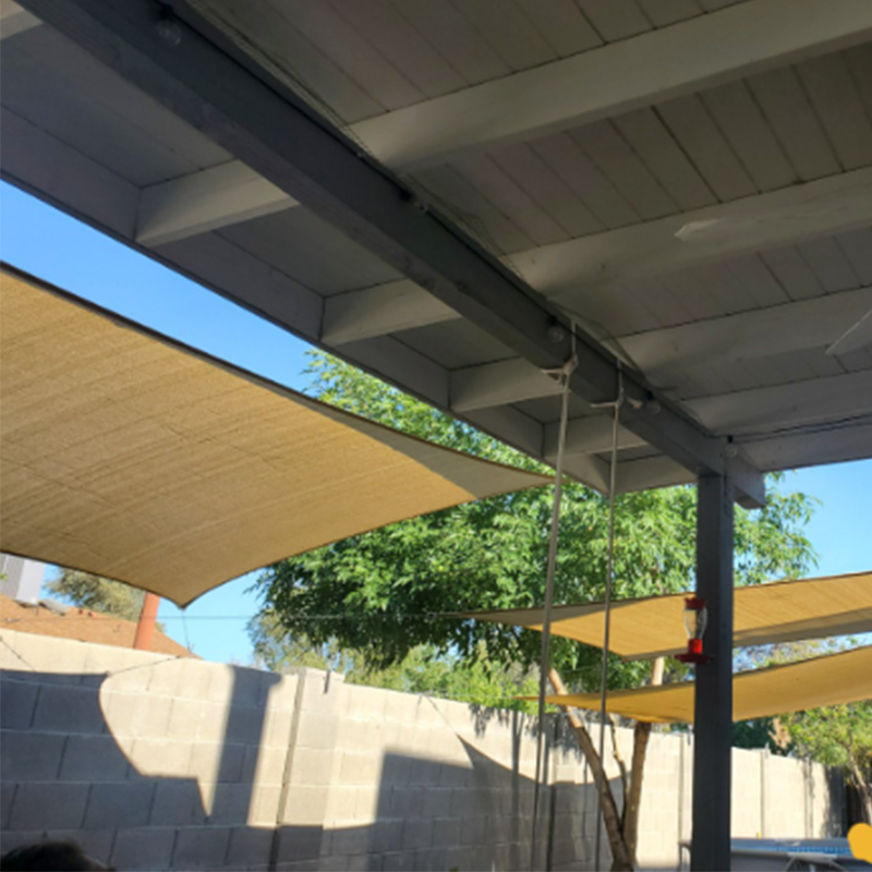 نحوه نصب توری آفتابگیر