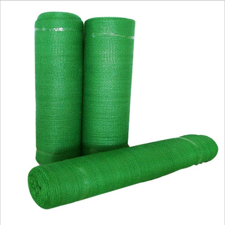 توری ضد گرد و غبار HDPE شبکه آشغال ساختمانی تثبیت شده با اشعه ماوراء بنفش برای سرکوب گرد و غبار شمع زغال سنگ در محل ساختمان